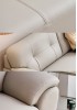 Miller Half Leather Sofa 3 Seater  200W 